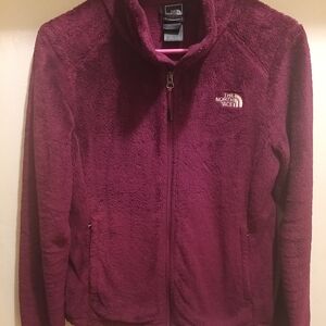 The North Face Women's Burgundy Teddy Jacket